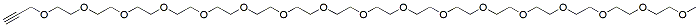 Molecular structure of the compound: m-PEG17-propargyl