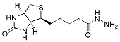 Molecular structure of the compound: Biotin hydrazide