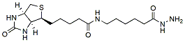 Molecular structure of the compound: Biotin-LC-Hydrazide
