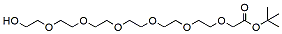 Molecular structure of the compound: Hydroxy-PEG6-CH2CO2tBu