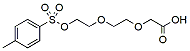 Molecular structure of the compound: Tos-PEG3-CH2CO2H