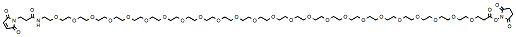 Molecular structure of the compound: Mal-amido-PEG24-NHS