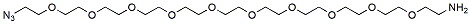 Molecular structure of the compound: Azido-PEG10-amine