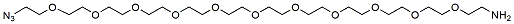 Molecular structure of the compound: Azido-PEG11-amine