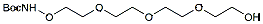 Molecular structure of the compound: t-Boc-Aminooxy-PEG4-alcohol