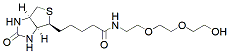Molecular structure of the compound: Biotin-PEG3-alcohol