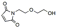 Molecular structure of the compound: Mal-PEG2-alcohol