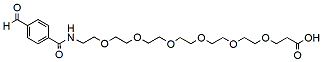 Molecular structure of the compound: Ald-Ph-PEG6-acid