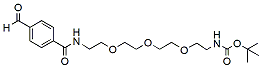 Molecular structure of the compound: Ald-Ph-PEG3-NH-Boc