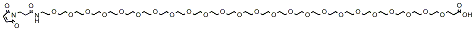 Molecular structure of the compound: Mal-amido-PEG24-acid