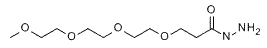 Molecular structure of the compound: m-PEG4-hydrazide