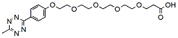 Molecular structure of the compound: Methyltetrazine-PEG4-acid