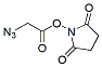 Molecular structure of the compound: Azidoacetic acid NHS ester