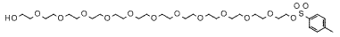 Molecular structure of the compound: PEG13-Tos
