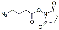 Molecular structure of the compound: Azidobutyric acid NHS ester