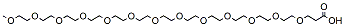 Molecular structure of the compound: m-PEG13-acid
