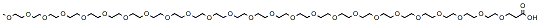Molecular structure of the compound: m-PEG25-acid
