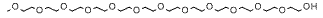 Molecular structure of the compound: m-PEG12-alcohol
