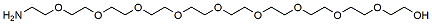 Molecular structure of the compound: Amino-PEG10-alcohol