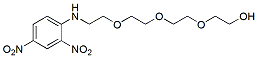 Molecular structure of the compound: DNP-PEG4-alcohol