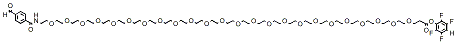 Molecular structure of the compound: Ald-Ph-PEG24-TFP ester
