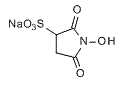 Molecular structure of the compound: Sulfo-NHS