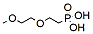 Molecular structure of the compound: m-PEG2-phosphonic acid