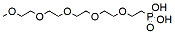 Molecular structure of the compound: m-PEG5-phosphonic acid