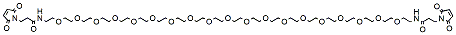 Molecular structure of the compound: Bis-Mal-PEG19
