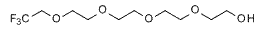 Molecular structure of the compound: 1,1,1-Trifluoroethyl-PEG5-alcohol