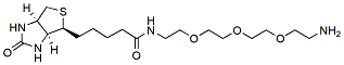 Molecular structure of the compound: Biotin-PEG3-amine