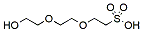 Molecular structure of the compound: Hydroxy-PEG2-sulfonic acid