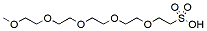 Molecular structure of the compound: m-PEG5-sulfonic acid