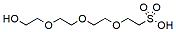 Molecular structure of the compound: Hydroxy-PEG3-sulfonic acid