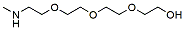 Molecular structure of the compound: Hydroxy-PEG3-methylamine