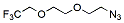 Molecular structure of the compound: 1,1,1-Trifluoroethyl-PEG2-azide