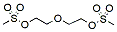Molecular structure of the compound: Ms-PEG3-Ms