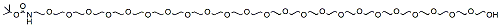 Molecular structure of the compound: N-Boc-PEG24-alcohol
