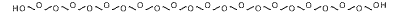 Molecular structure of the compound: PEG22