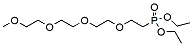 Molecular structure of the compound: m-PEG4-phosphonic acid ethyl ester