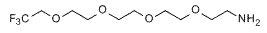 Molecular structure of the compound: 1,1,1-Trifluoroethyl-PEG4-amine