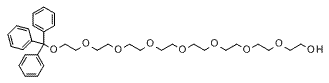Molecular structure of the compound: Tr-PEG9