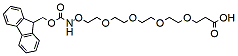 Molecular structure of the compound: Fmoc-aminooxy-PEG4-acid
