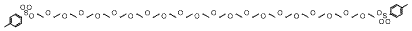 Molecular structure of the compound: Tos-PEG22-Tos
