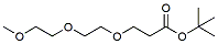 Molecular structure of the compound: m-PEG3-t-butyl ester