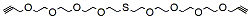 Molecular structure of the compound: Propargyl-PEG4-S-PEG4-propargyl