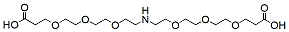 Molecular structure of the compound: NH-bis(PEG3-acid) HCl salt