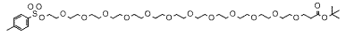 Molecular structure of the compound: Tos-PEG13-t-butyl ester