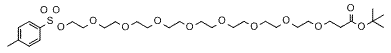 Molecular structure of the compound: Tos-PEG9-t-butyl ester