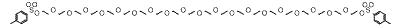 Molecular structure of the compound: Tos-PEG21-Tos